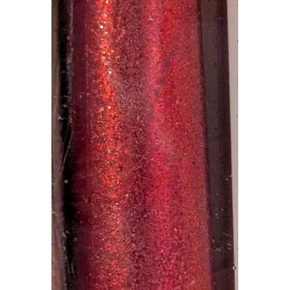 NOS Candles Glitter Taper Joy Brite Holiday Christmas Red 10